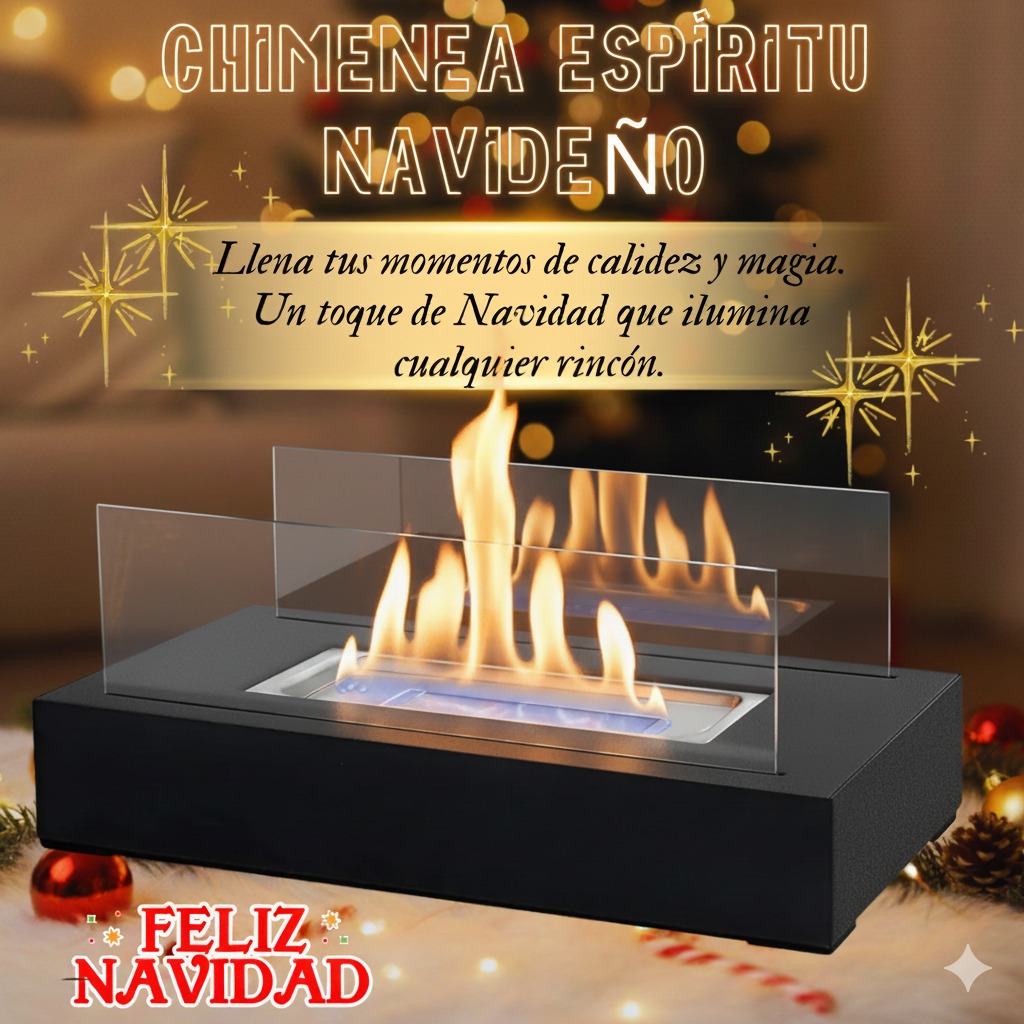 Mini Chimenea Decorativa Navidad